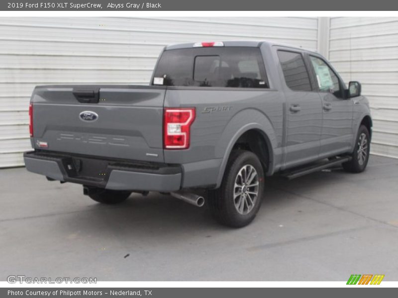 Abyss Gray / Black 2019 Ford F150 XLT SuperCrew