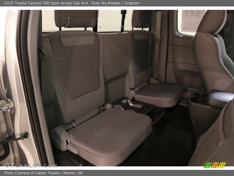 Silver Sky Metallic / Graphite 2015 Toyota Tacoma TRD Sport Access Cab 4x4