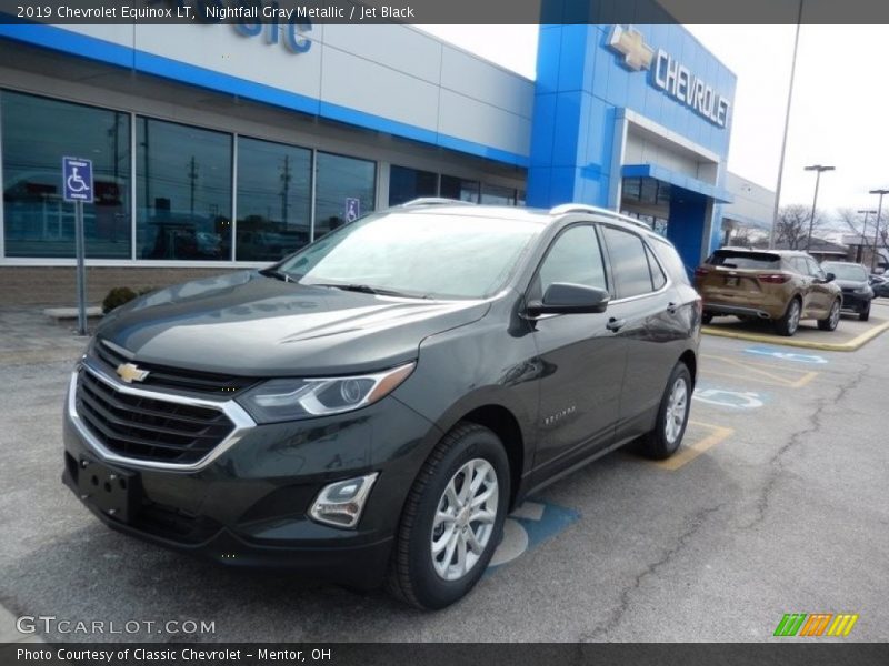 Nightfall Gray Metallic / Jet Black 2019 Chevrolet Equinox LT