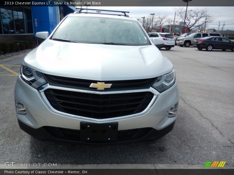 Silver Ice Metallic / Jet Black 2019 Chevrolet Equinox LT