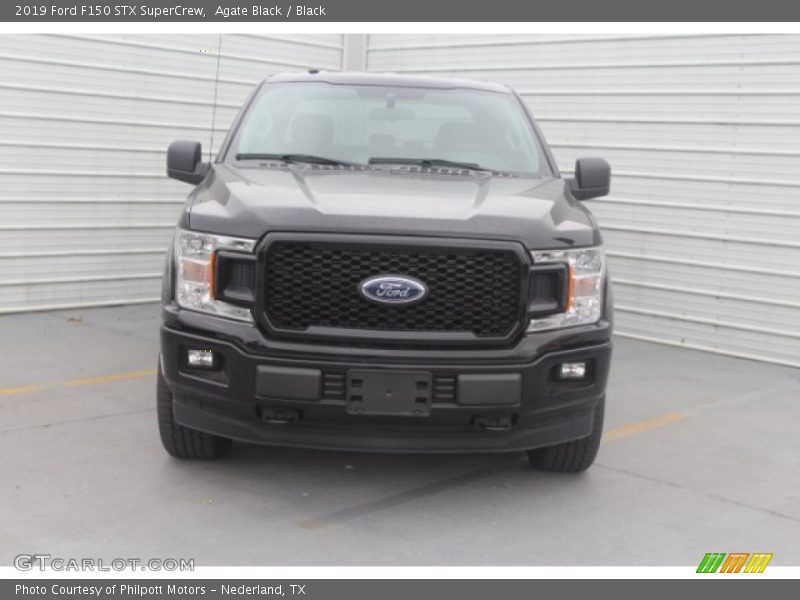 Agate Black / Black 2019 Ford F150 STX SuperCrew