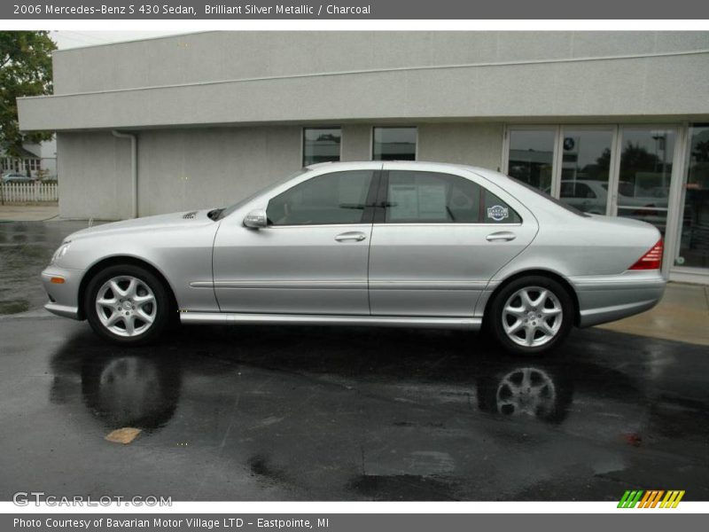 Brilliant Silver Metallic / Charcoal 2006 Mercedes-Benz S 430 Sedan