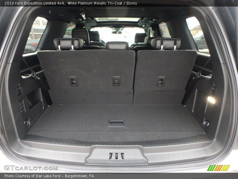White Platinum Metallic Tri-Coat / Ebony 2019 Ford Expedition Limited 4x4