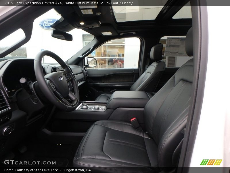Front Seat of 2019 Expedition Limited 4x4
