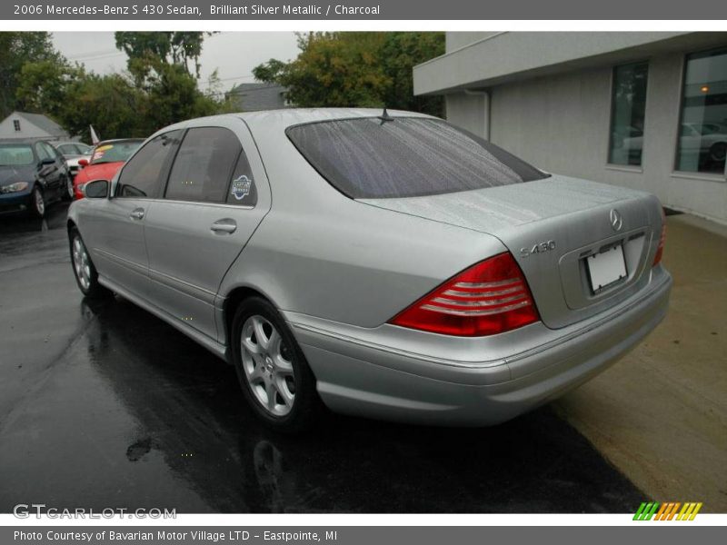 Brilliant Silver Metallic / Charcoal 2006 Mercedes-Benz S 430 Sedan