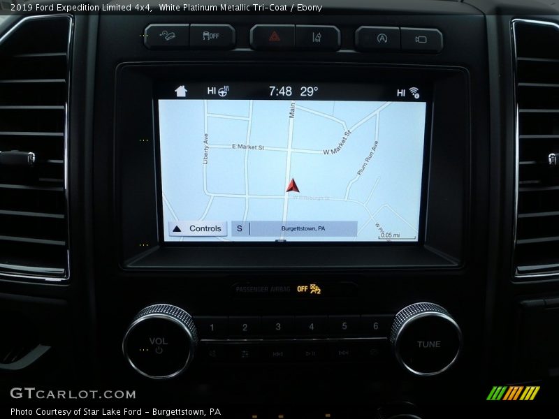 Navigation of 2019 Expedition Limited 4x4