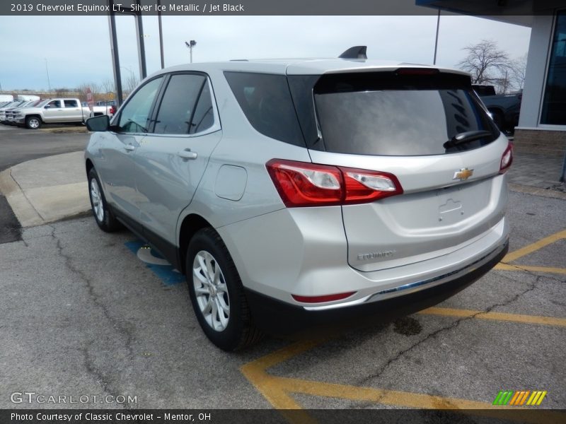 Silver Ice Metallic / Jet Black 2019 Chevrolet Equinox LT