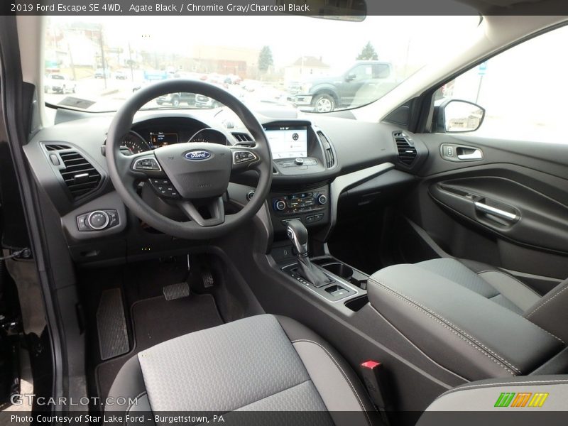 Agate Black / Chromite Gray/Charcoal Black 2019 Ford Escape SE 4WD