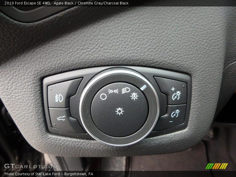 Agate Black / Chromite Gray/Charcoal Black 2019 Ford Escape SE 4WD