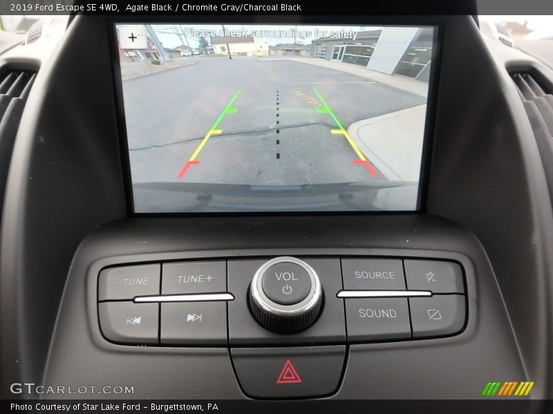 Agate Black / Chromite Gray/Charcoal Black 2019 Ford Escape SE 4WD