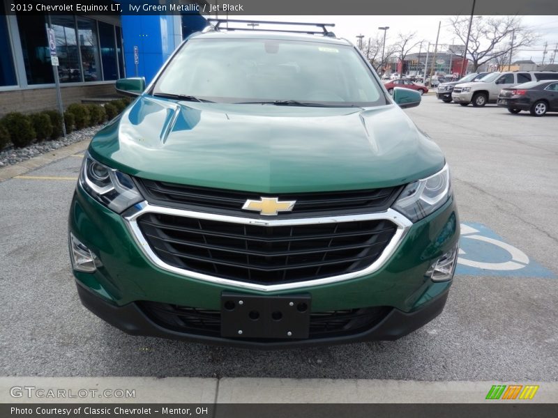 Ivy Green Metallic / Jet Black 2019 Chevrolet Equinox LT