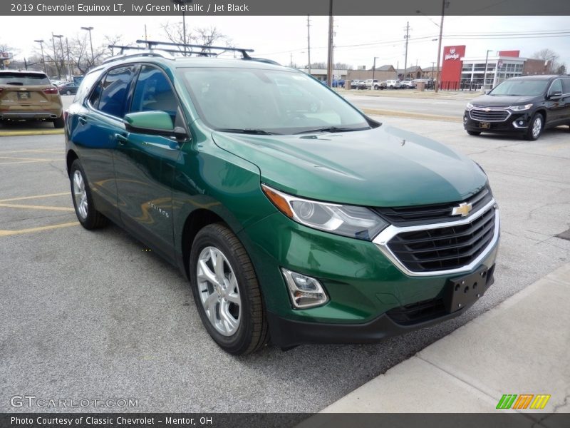 Ivy Green Metallic / Jet Black 2019 Chevrolet Equinox LT