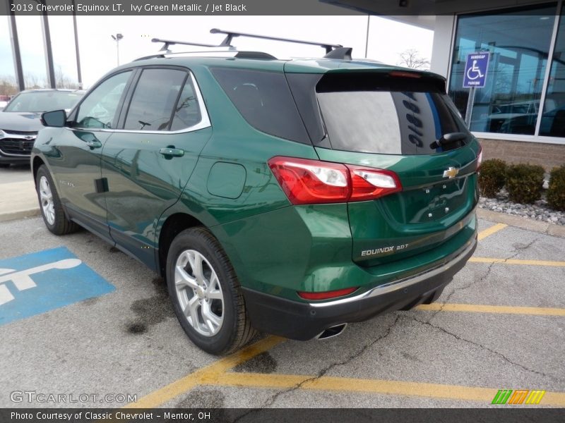 Ivy Green Metallic / Jet Black 2019 Chevrolet Equinox LT