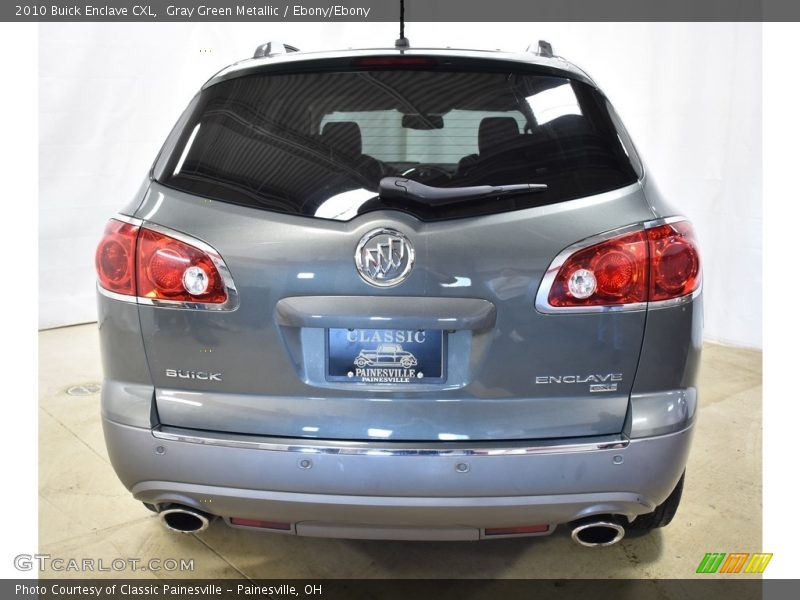 Gray Green Metallic / Ebony/Ebony 2010 Buick Enclave CXL