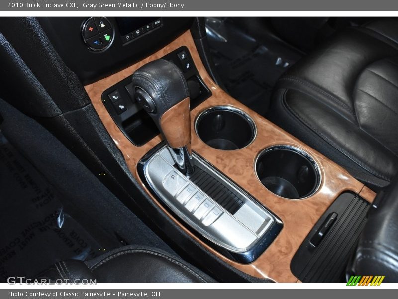Gray Green Metallic / Ebony/Ebony 2010 Buick Enclave CXL
