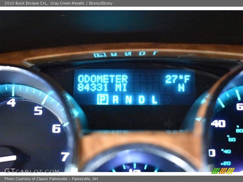 Gray Green Metallic / Ebony/Ebony 2010 Buick Enclave CXL