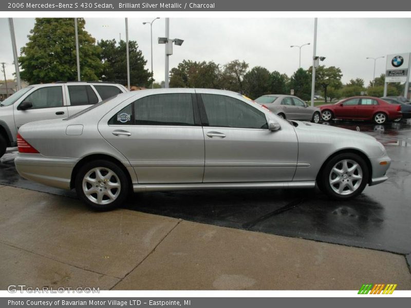 Brilliant Silver Metallic / Charcoal 2006 Mercedes-Benz S 430 Sedan