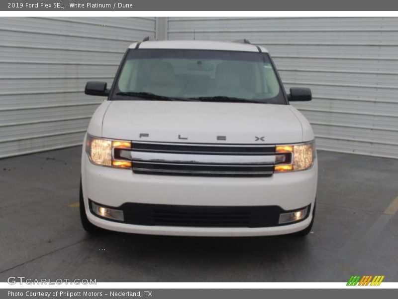 White Platinum / Dune 2019 Ford Flex SEL