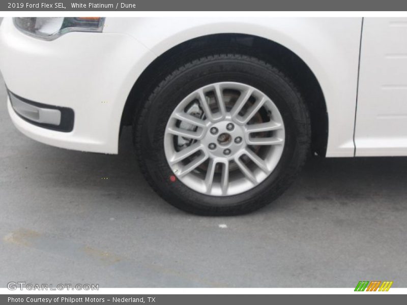 White Platinum / Dune 2019 Ford Flex SEL