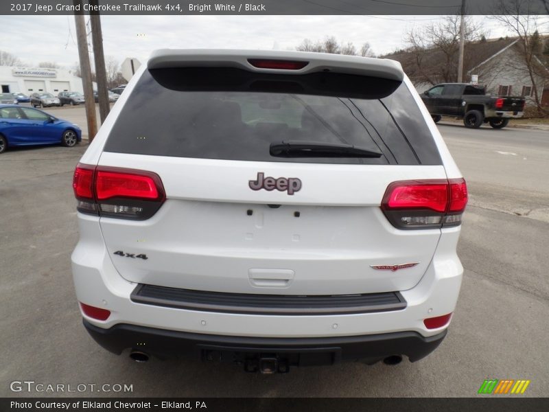 Bright White / Black 2017 Jeep Grand Cherokee Trailhawk 4x4