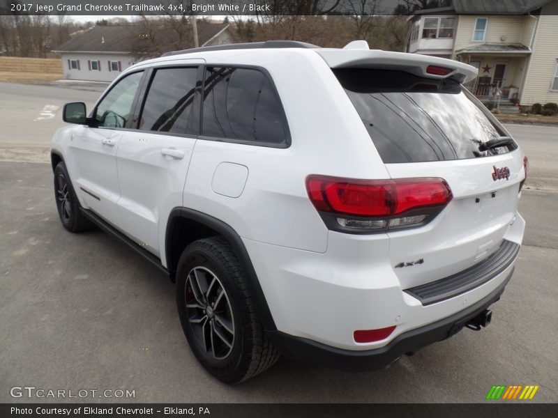 Bright White / Black 2017 Jeep Grand Cherokee Trailhawk 4x4