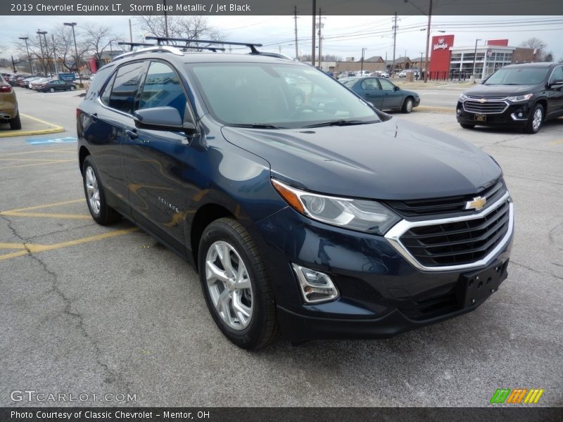 Storm Blue Metallic / Jet Black 2019 Chevrolet Equinox LT