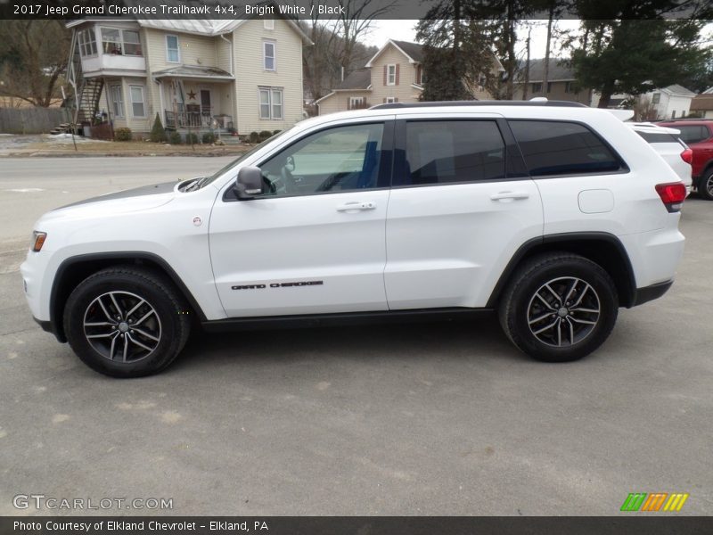 Bright White / Black 2017 Jeep Grand Cherokee Trailhawk 4x4