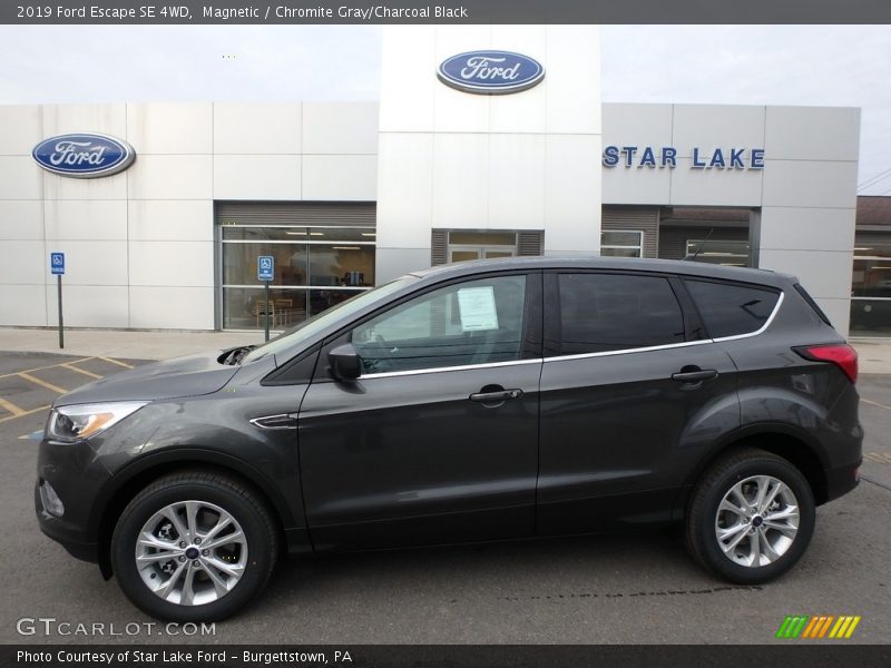 Magnetic / Chromite Gray/Charcoal Black 2019 Ford Escape SE 4WD
