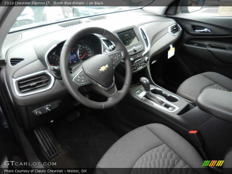 Storm Blue Metallic / Jet Black 2019 Chevrolet Equinox LT