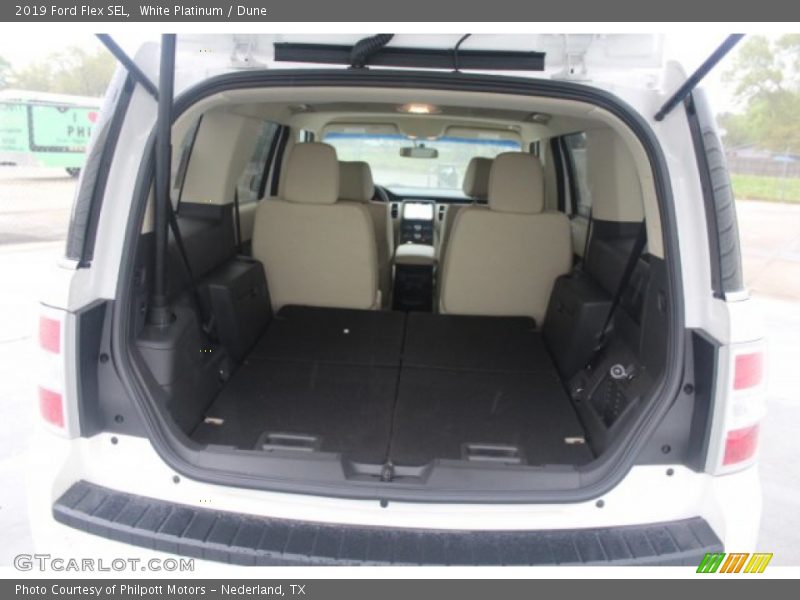 White Platinum / Dune 2019 Ford Flex SEL