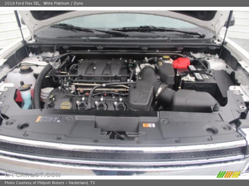 White Platinum / Dune 2019 Ford Flex SEL