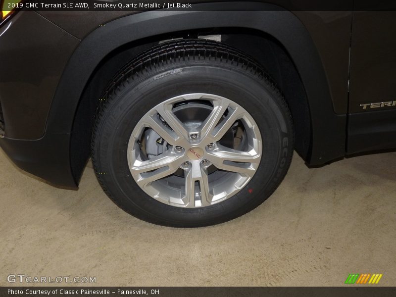 Smokey Quartz Metallic / Jet Black 2019 GMC Terrain SLE AWD