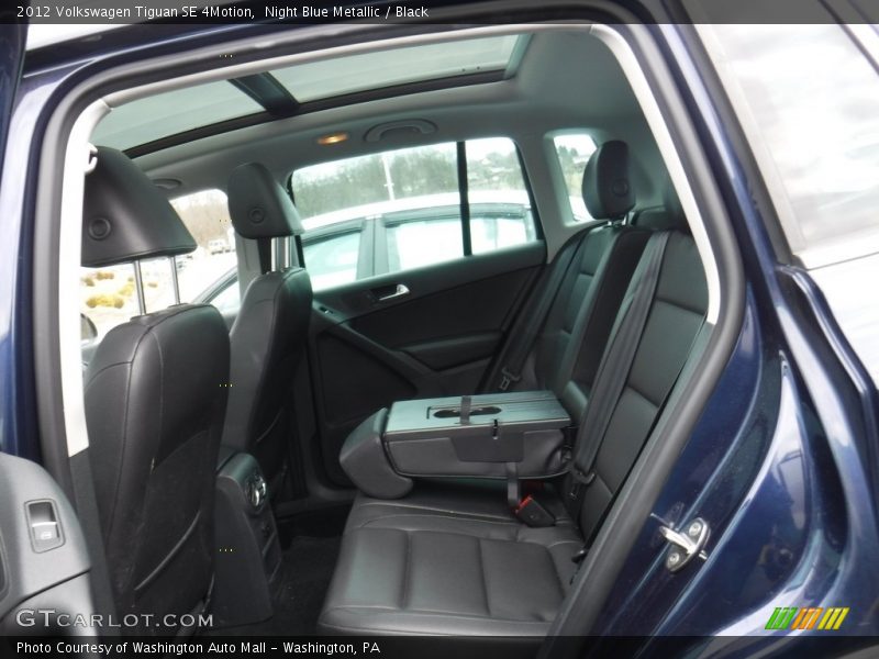 Night Blue Metallic / Black 2012 Volkswagen Tiguan SE 4Motion