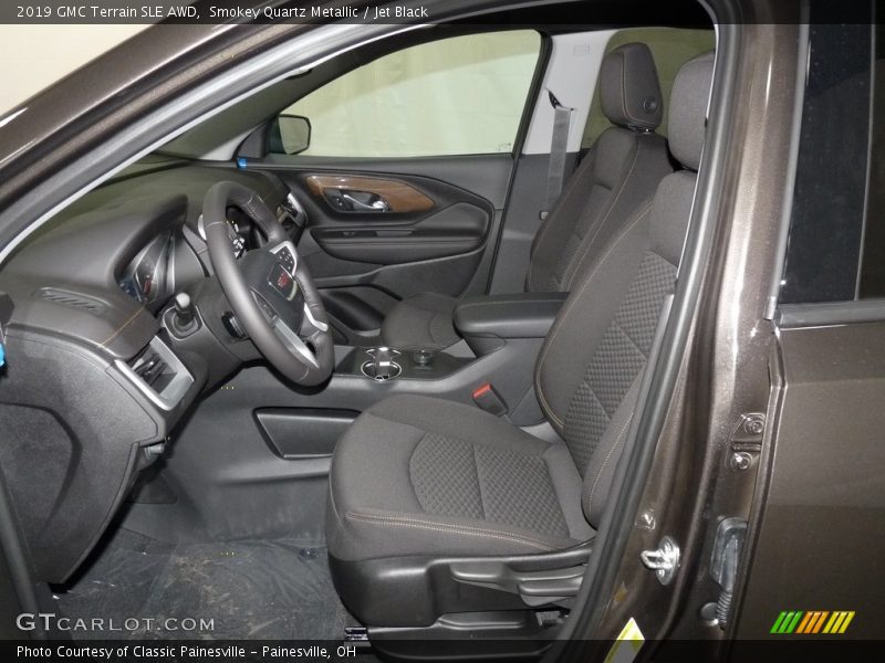Smokey Quartz Metallic / Jet Black 2019 GMC Terrain SLE AWD