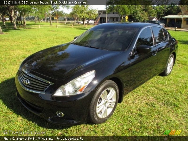 Black Obsidian / Graphite 2013 Infiniti G 37 Journey Sedan