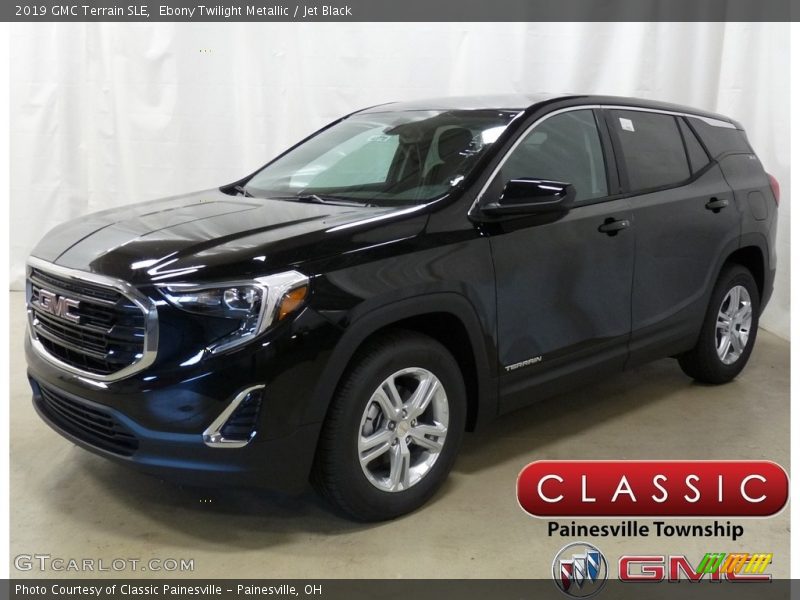 Ebony Twilight Metallic / Jet Black 2019 GMC Terrain SLE
