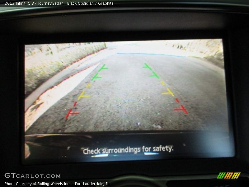 Black Obsidian / Graphite 2013 Infiniti G 37 Journey Sedan