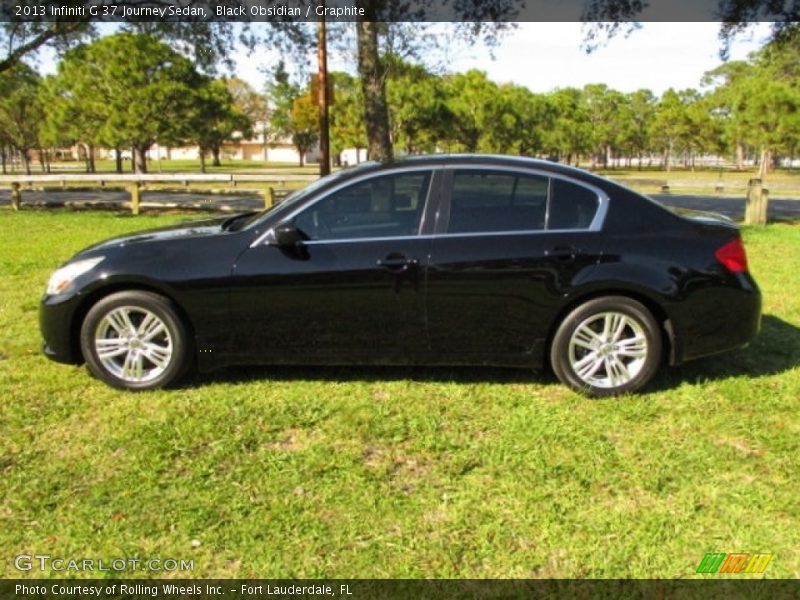 Black Obsidian / Graphite 2013 Infiniti G 37 Journey Sedan