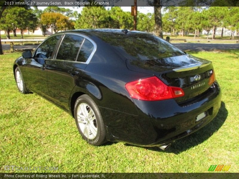 Black Obsidian / Graphite 2013 Infiniti G 37 Journey Sedan