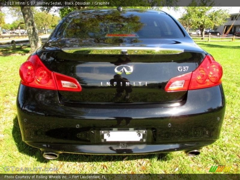 Black Obsidian / Graphite 2013 Infiniti G 37 Journey Sedan