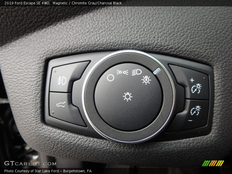 Magnetic / Chromite Gray/Charcoal Black 2019 Ford Escape SE 4WD