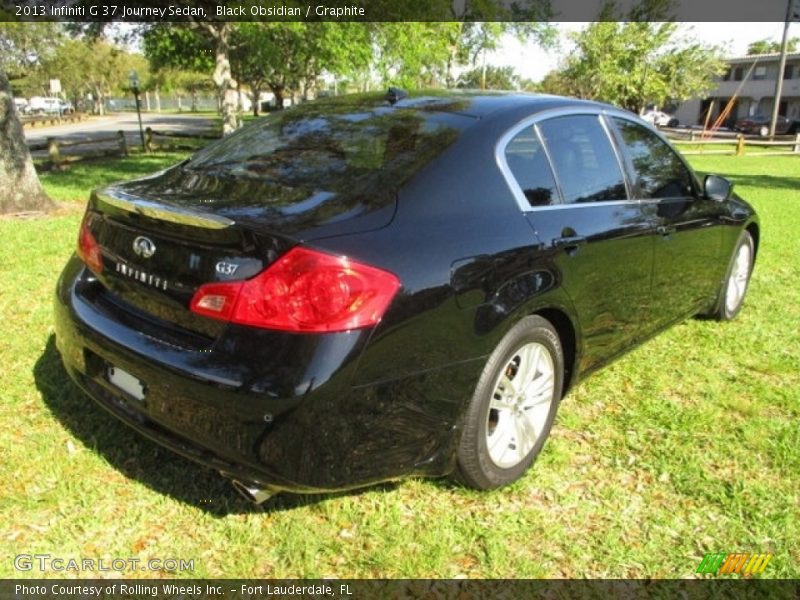 Black Obsidian / Graphite 2013 Infiniti G 37 Journey Sedan