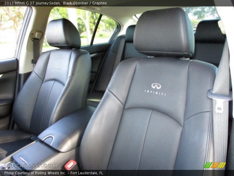 Black Obsidian / Graphite 2013 Infiniti G 37 Journey Sedan