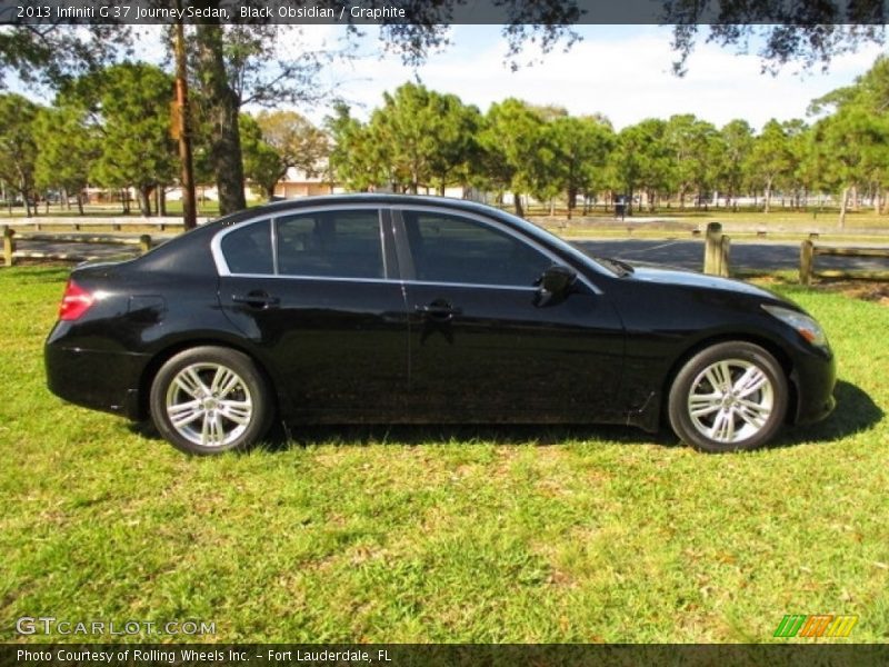 Black Obsidian / Graphite 2013 Infiniti G 37 Journey Sedan
