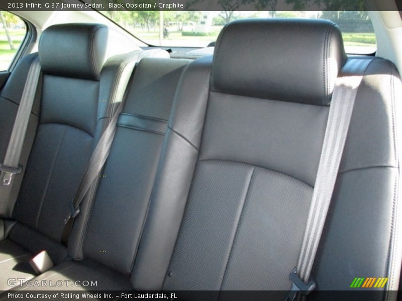Black Obsidian / Graphite 2013 Infiniti G 37 Journey Sedan