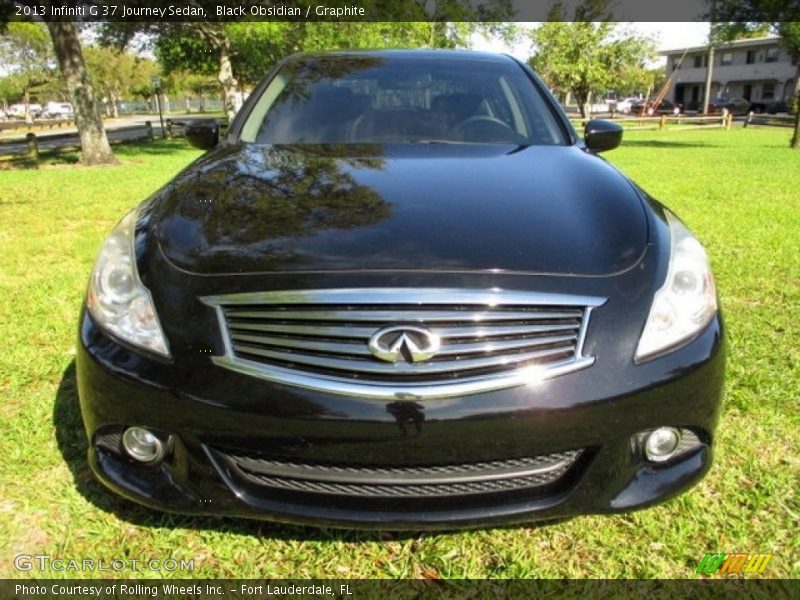 Black Obsidian / Graphite 2013 Infiniti G 37 Journey Sedan