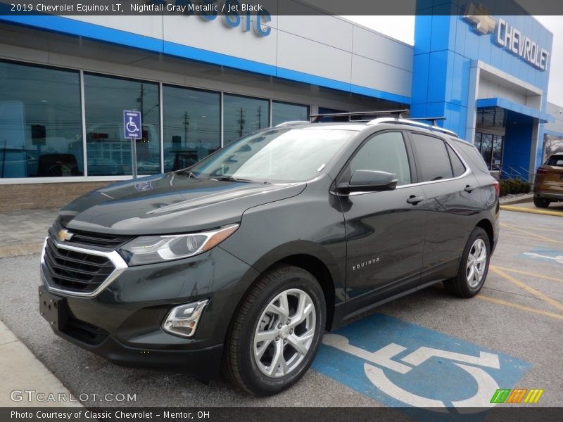 Nightfall Gray Metallic / Jet Black 2019 Chevrolet Equinox LT
