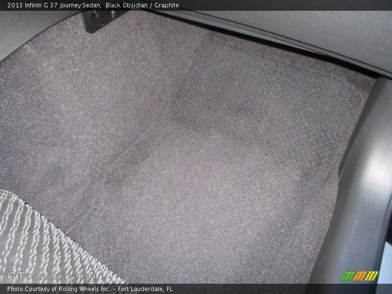 Black Obsidian / Graphite 2013 Infiniti G 37 Journey Sedan