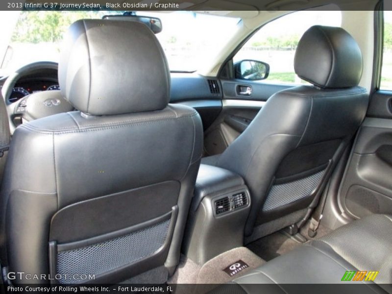 Black Obsidian / Graphite 2013 Infiniti G 37 Journey Sedan