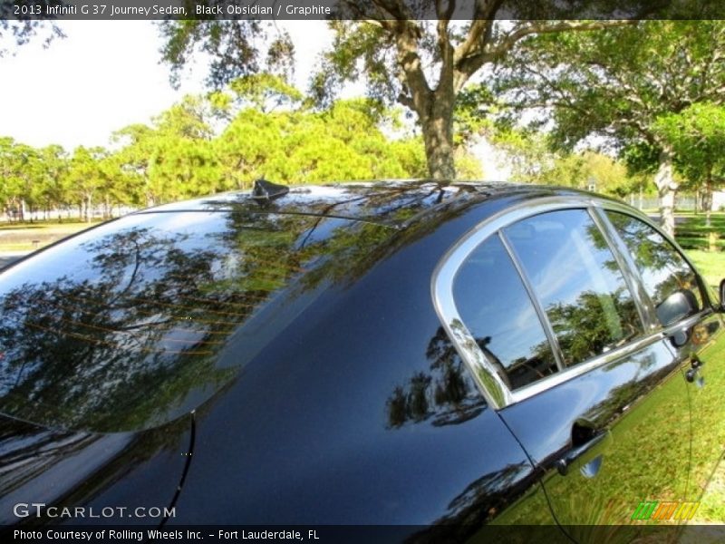Black Obsidian / Graphite 2013 Infiniti G 37 Journey Sedan